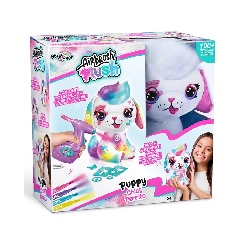 Canal Toys Style 4Ever Ofg 249 Peluche Con Aerógrafo Puppy