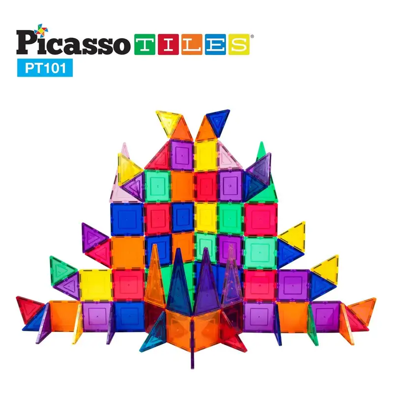 Picasso Magnetic Tiles Pt101 Blister 101 Azulejos