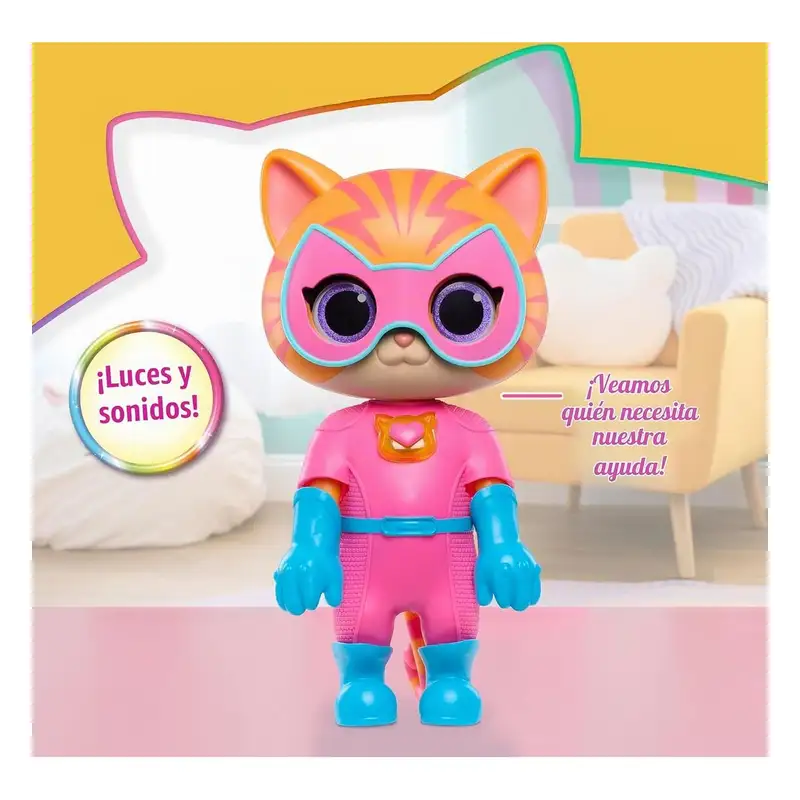 Just Play Supperkitties 67015 Figuras Transformador Cat Surtido