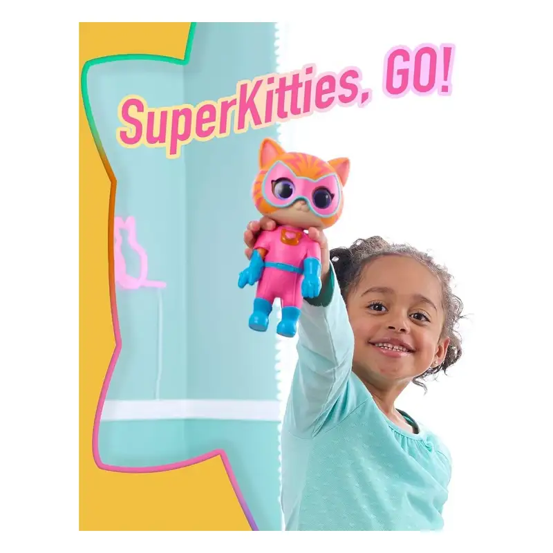 Just Play Supperkitties 67015 Figuras Transformador Cat Surtido