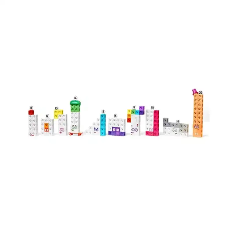 Hand2Mind Numberblock 94477 Conjunto De Actividades Cubes 11–20