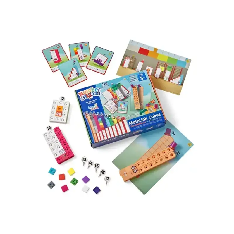 Hand2Mind Numberblock 94477 Conjunto De Actividades Cubes 11–20