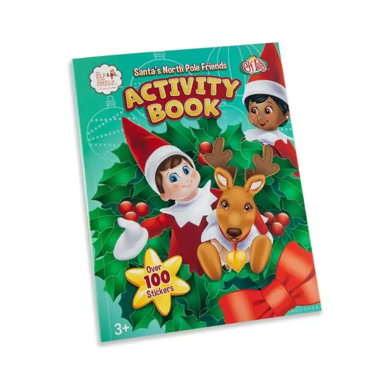 The Elf On The Shelf  Eotsactbook Libro Los Amigos De Papá Noel En El Polo Norte