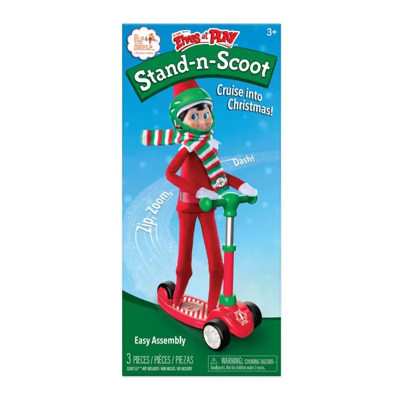 The Elf On The Shelf Seapscooter Elfo Con Accesorio De Monopatin