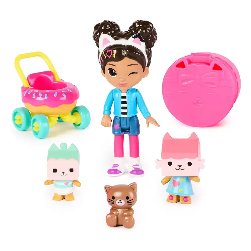 Spin Master Gabbys Dollhouse 6069425 Set Cuidado De Gatitos