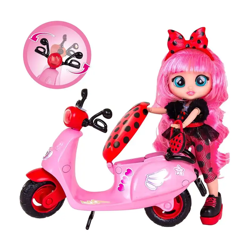 Imc Toys Cry Babies 911123 Bff Lady Con Scooters3
