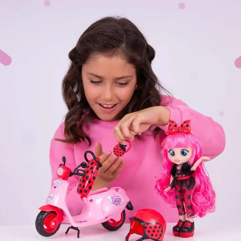 Imc Toys Cry Babies 911123 Bff Lady Con Scooters3