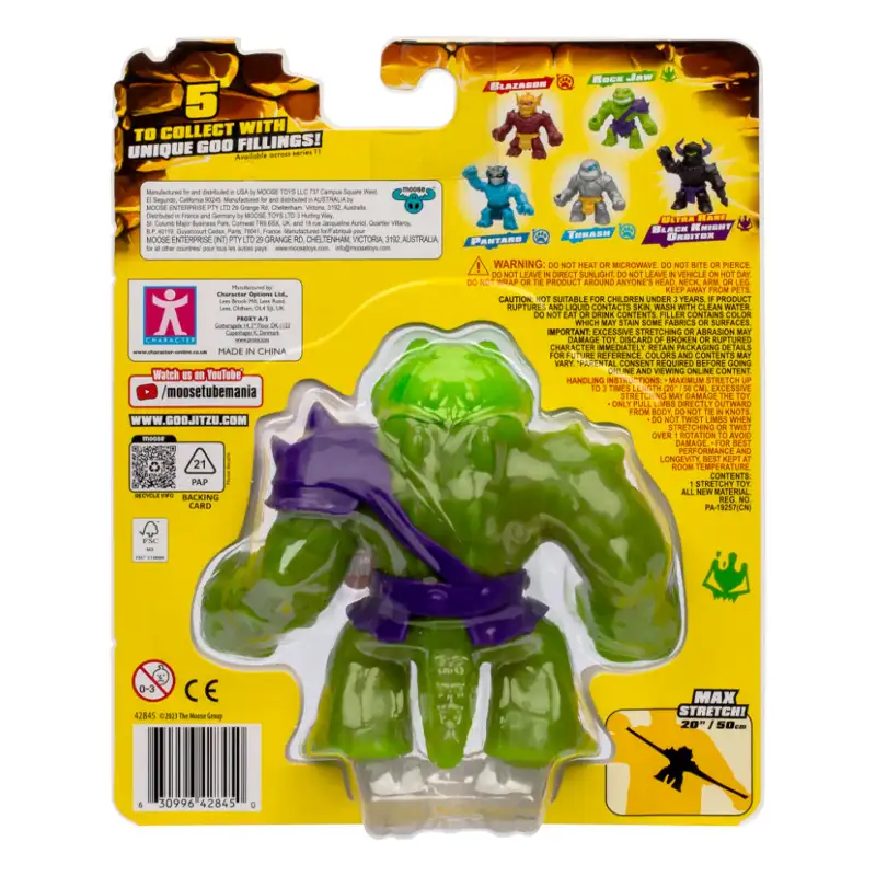 Moose Goo Jit Zu 42779 Figura Stretch Strikers X1 Surtido