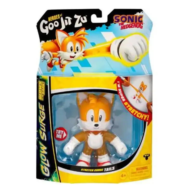 Moose Goo Jit Zu 42744 Figura Glow Surge Sonic The Hedgehog X1 Surtido