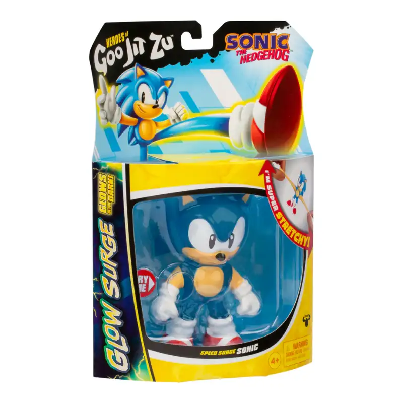Moose Goo Jit Zu 42744 Figura Glow Surge Sonic The Hedgehog X1 Surtido