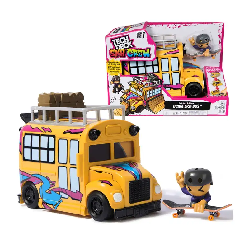 Spin Master Tech Deck 6071034 Set De Juego Ultra Sk8 Bus