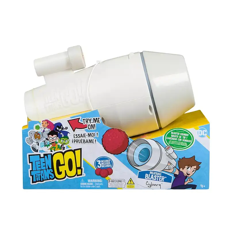 Spin Master Dc Comics 6069923 Teen Titans Go Mega Lanzador Cyborg
