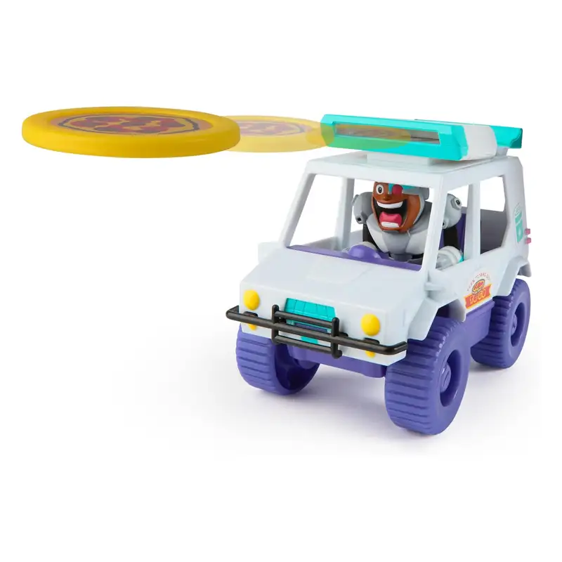 Spin Master Dc Comics 6070404 Teen Titans Vehiculo Lanzador Pizza