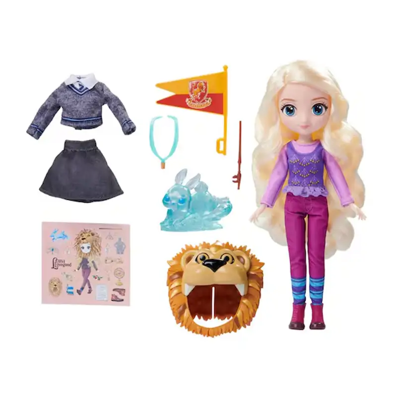 Spin Master Harry Potter 6064289 Set Wizarding World Micro Muñeca Luna Lovegood