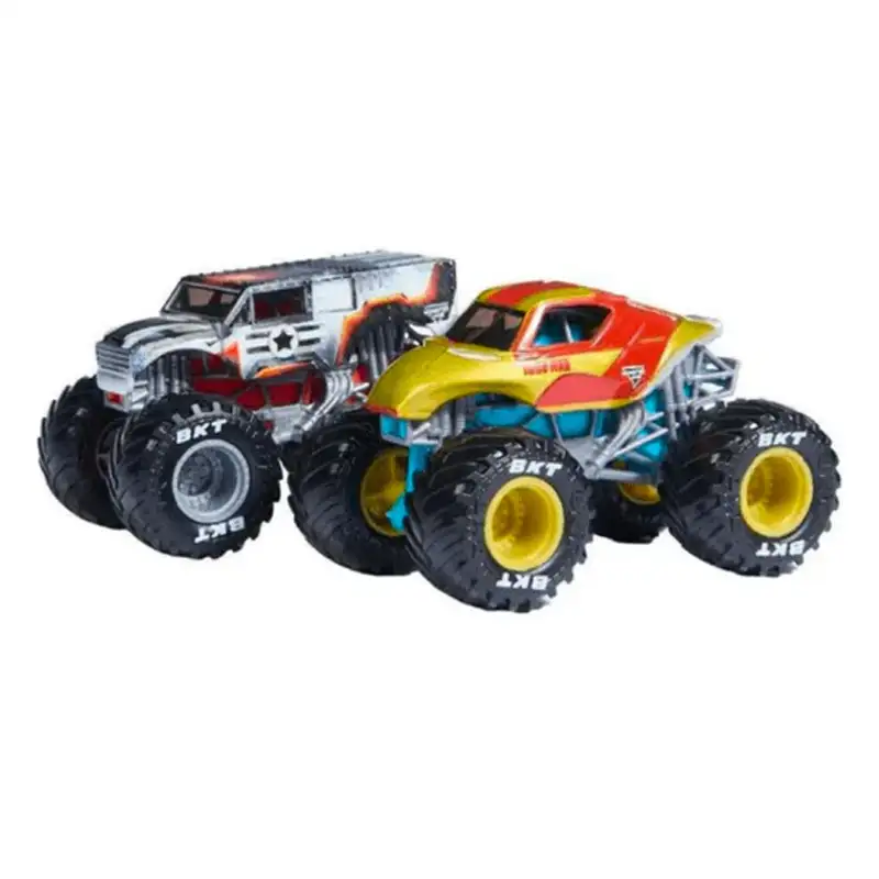 Spin Master Monster Jam 6070555 Set De Vehiculos Minis Marvel Versus X 2 Surtido