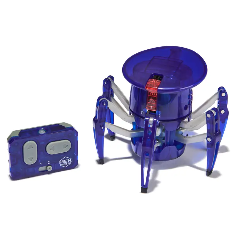 Spin Master Hex Bots 6071528 Araña Rapida Y Espeluznante