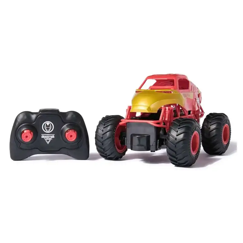 Spin Master Monster Jam 6069959 Vehiculo Marvel Iron Man Rc 1:24