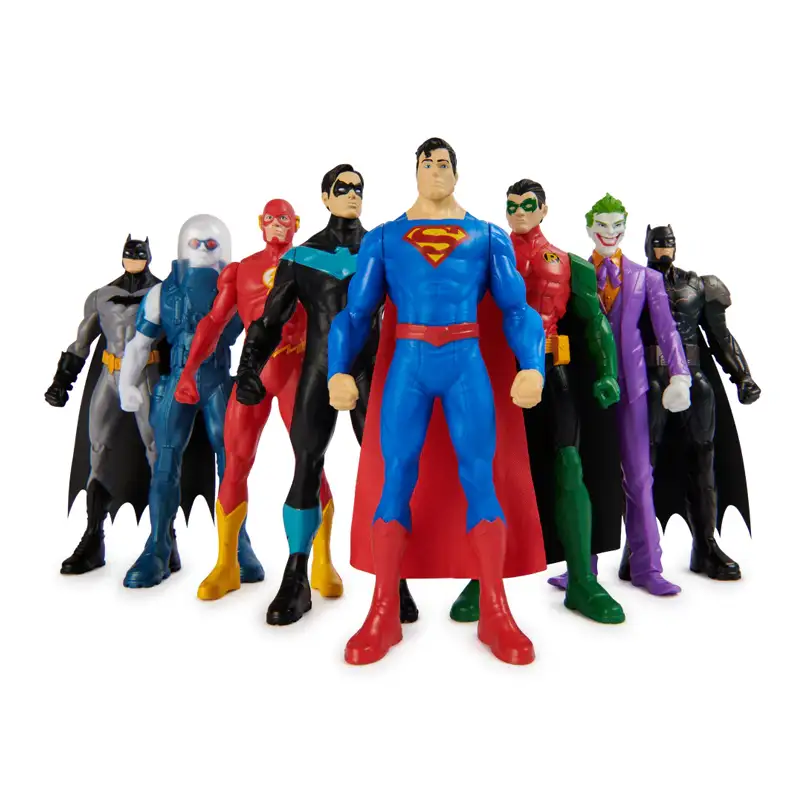 Spin Master Dc Comics 6068211 Batman Pack X8 Figuras 6Plg
