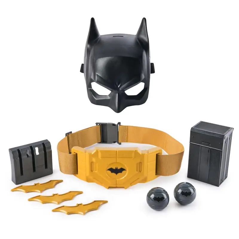 Spin Master Dc Comics 6072058 Batman Cinturón Herramientas + Máscara