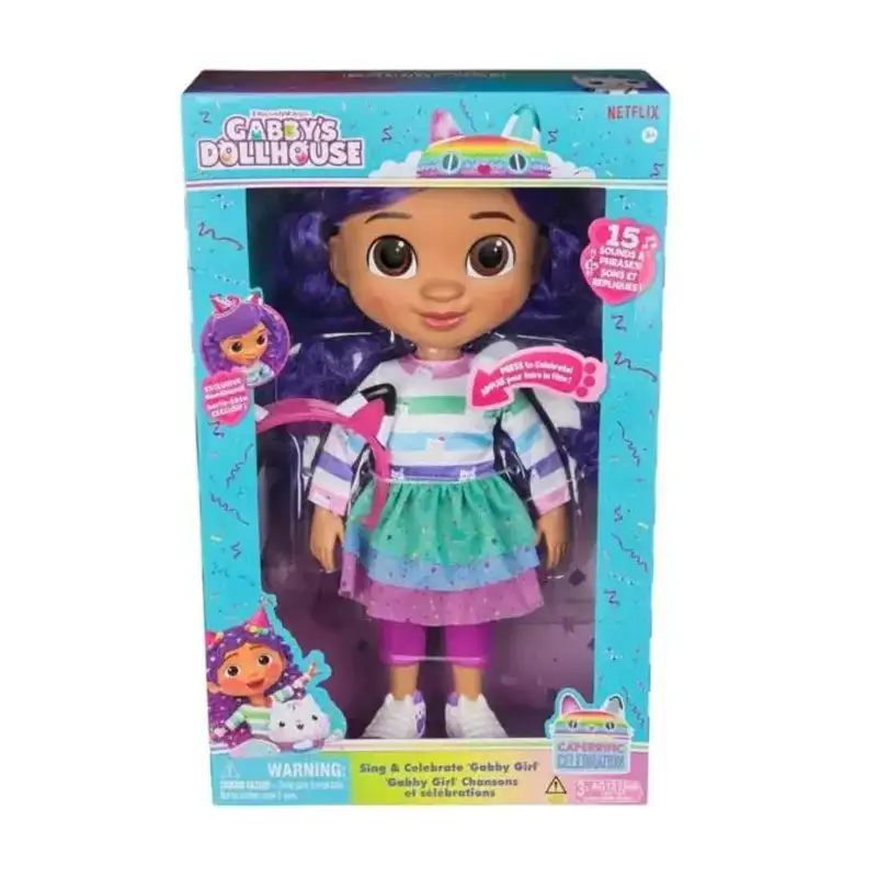 Spin Master Gabbys Dollhouse 6070859 Muñeca Canta Y Celebra X1