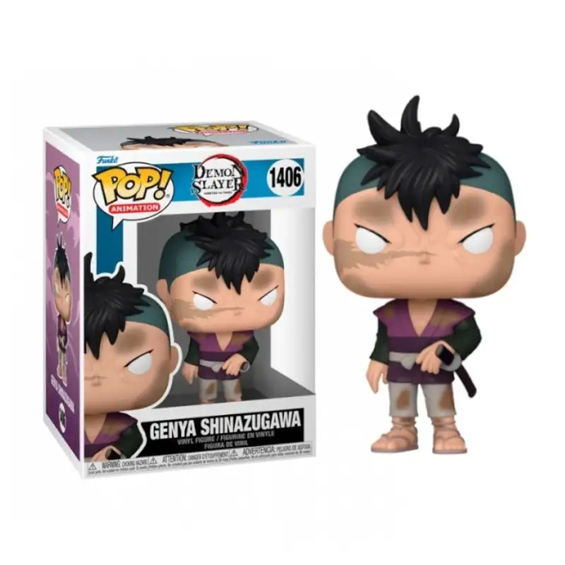Figura De Accion Funko Pop Demon Slayer #1406 Genya Shinazugawa