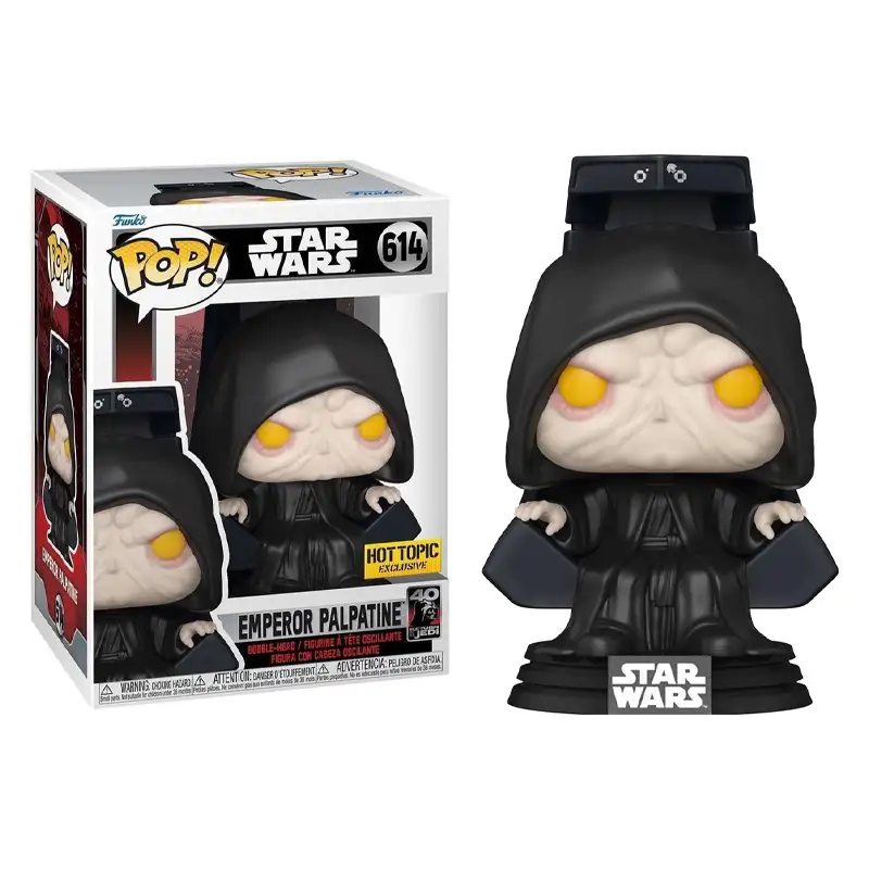 Figura De Accion Funko Pop Star Wars #614 Emperor Palpatine