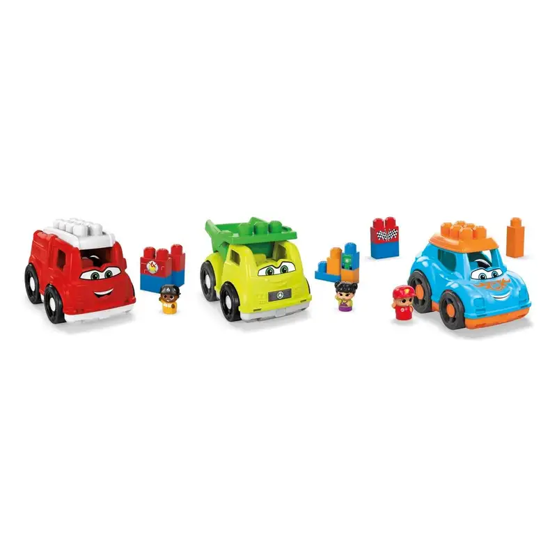 Mattel Mega Blocks Cnd62 Lil Vehículosclásico Surtido