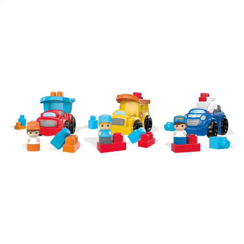 Mattel Mega Blocks Cnd62 Lil Vehículosclásico Surtido