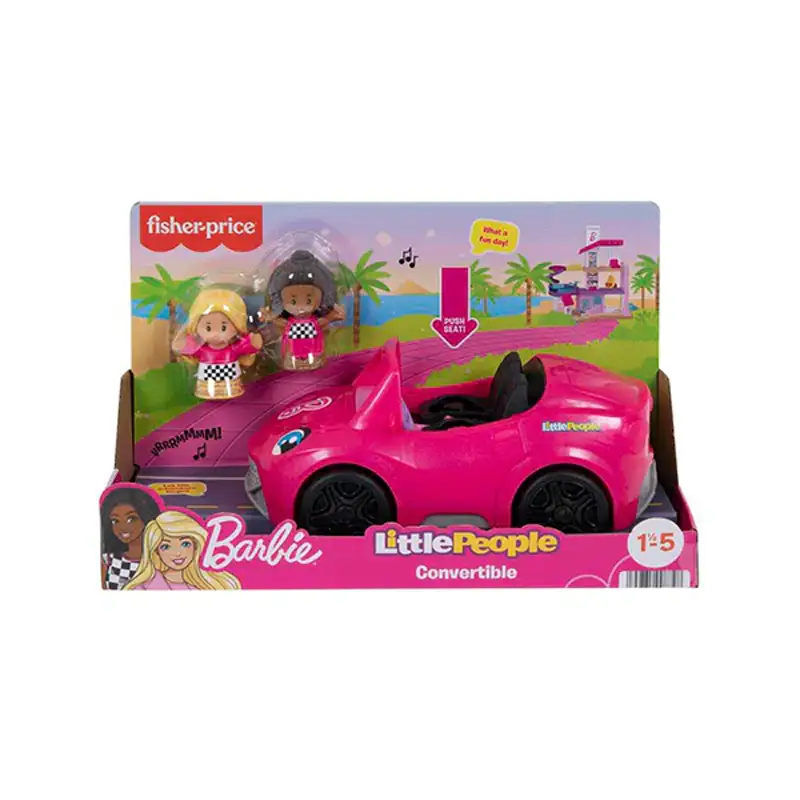 Mattel Fisher Price Hjn53 Little People Mi Primer Convertible Barbie