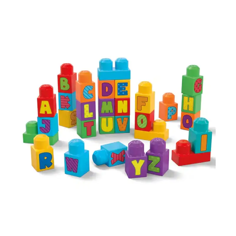 Mattel Mega Blocks Hrr60 Bolsa De Contrucción Abc