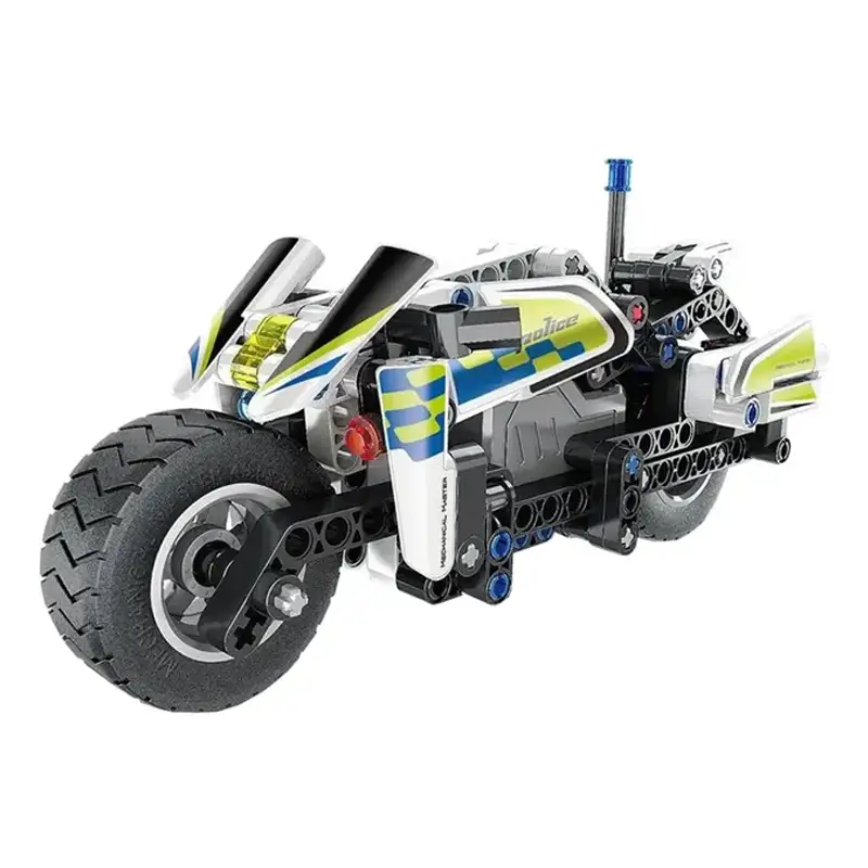 Im.Master Mechanical Master 5806 Moto Policía Pull Back 193 Pcs