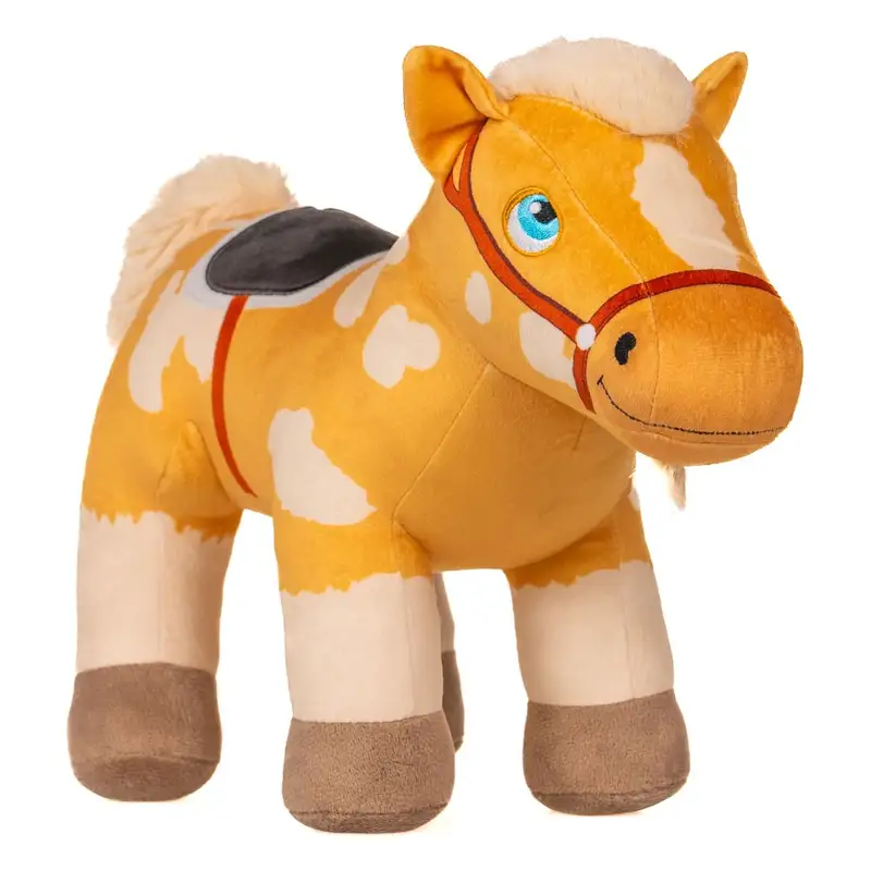 Granja De Zenon  8037Bp Peluche Musical 20 Cm Percheron