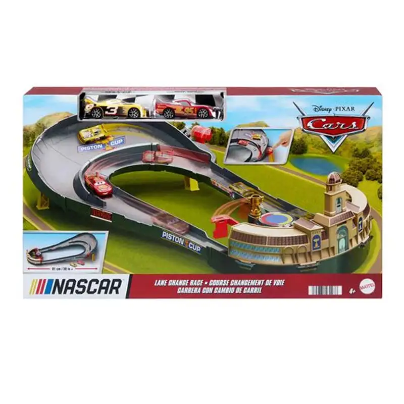 Mattel Cars Hxj33 Pista Circuito Nascar