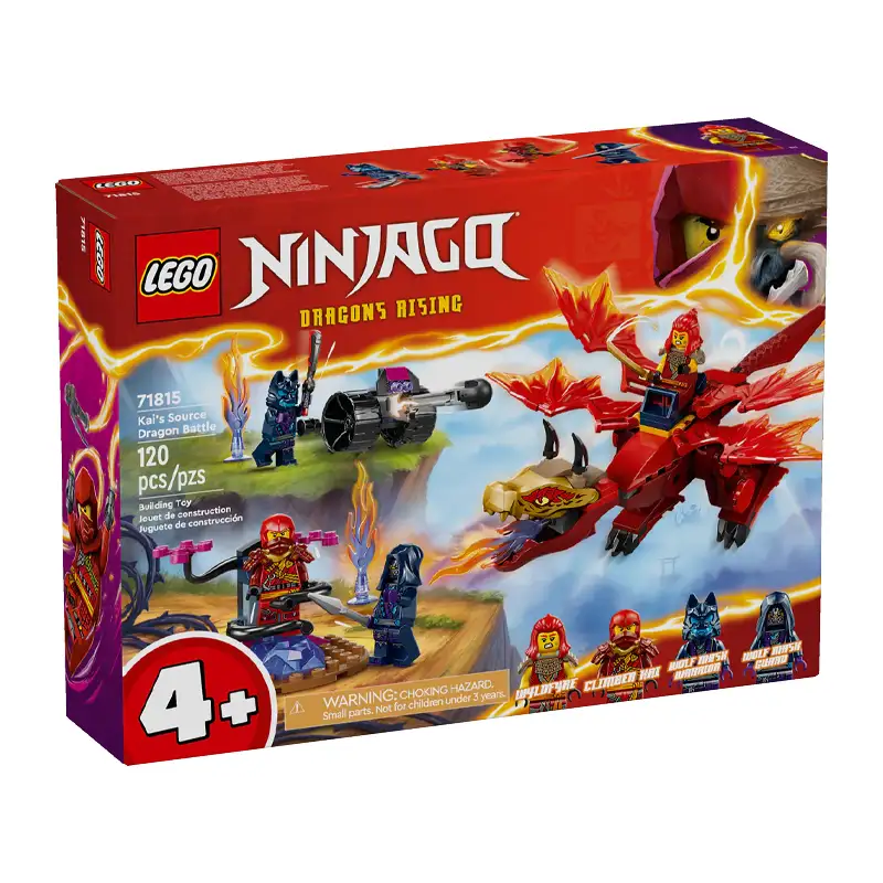 Lego Ninjago 71815 Batalla Del Dragón De La Fuente De Kai