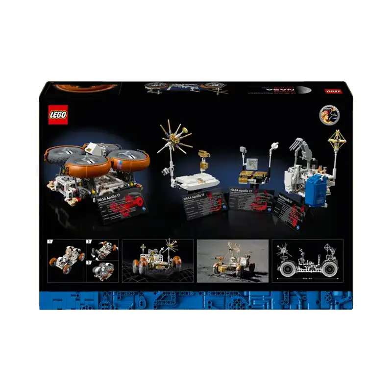 Lego Technic 42182 Vehículo Itinerante Lunar Apollo De La Nasa