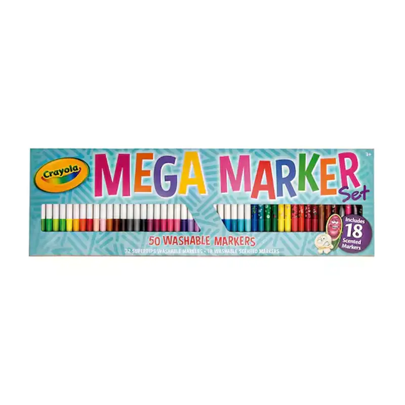 Crayola Cm587839 Caja De Marcadores Super Tips 68 Colores