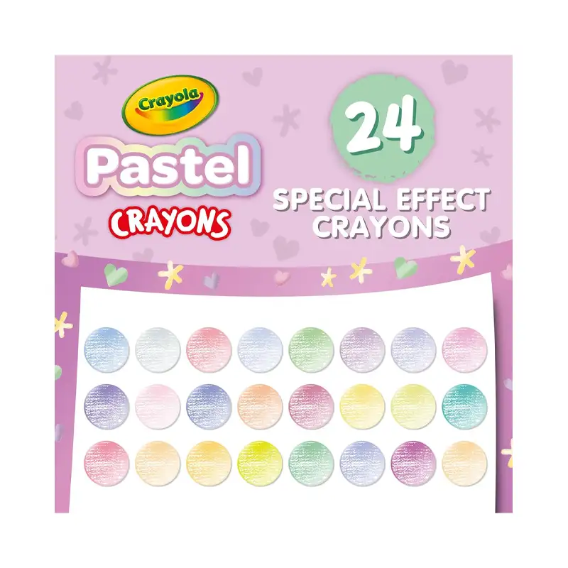Crayola C521835 Crayon Cera Pastel 24 Colores