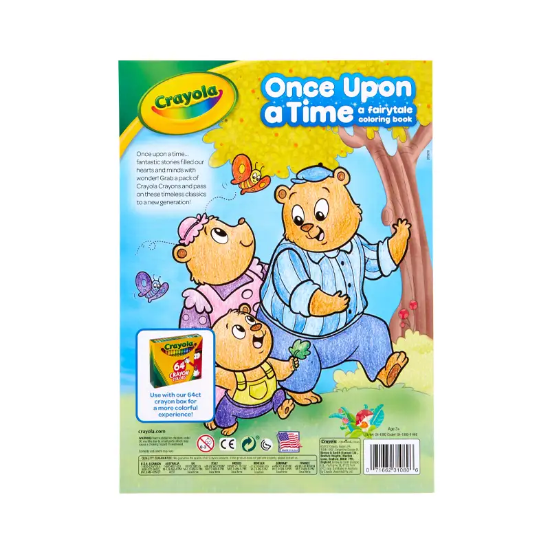 Crayola C041080 Libro Para Colorear Once Upon A Time