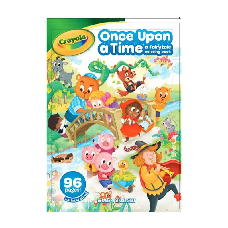 Crayola C041080 Libro Para Colorear Once Upon A Time