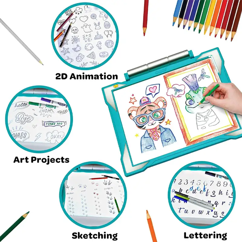 Crayola C040136 Almohadilla De Rastreo Iluminada Para Niño