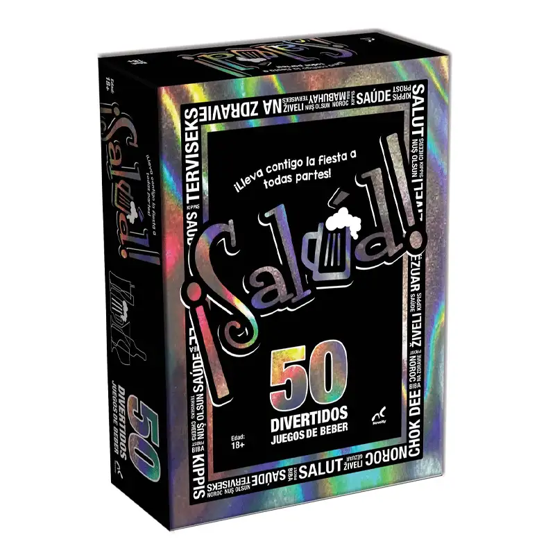 Novelty  Jca-1455 Juego De Mesa ¡Salud! 50 Juegos Del Beber