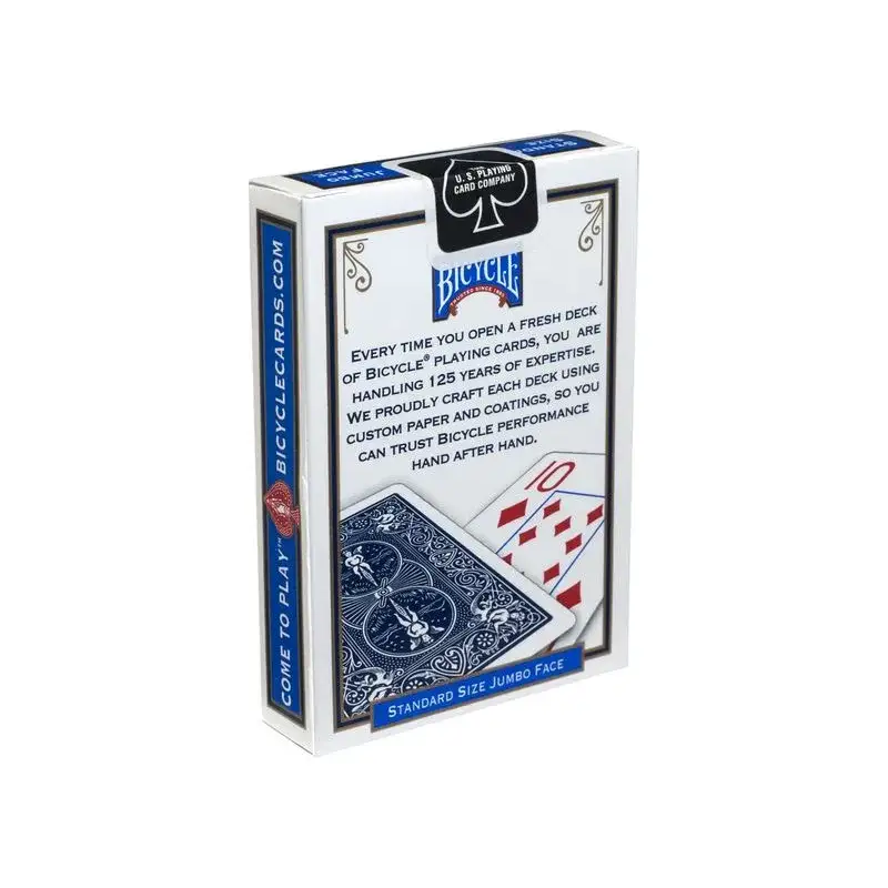 Novelty  88 Juego De Mesa Baraja Poker Bicycle Roja Caja Carton