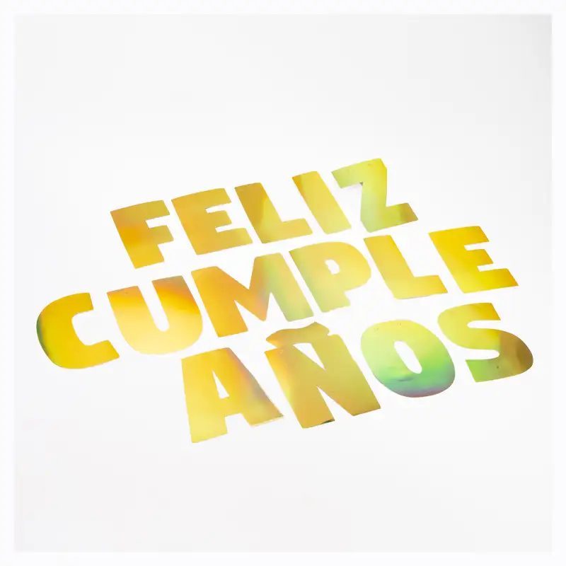 Hallmark Hm-Gold-L243 Banner D/ Letras S3
