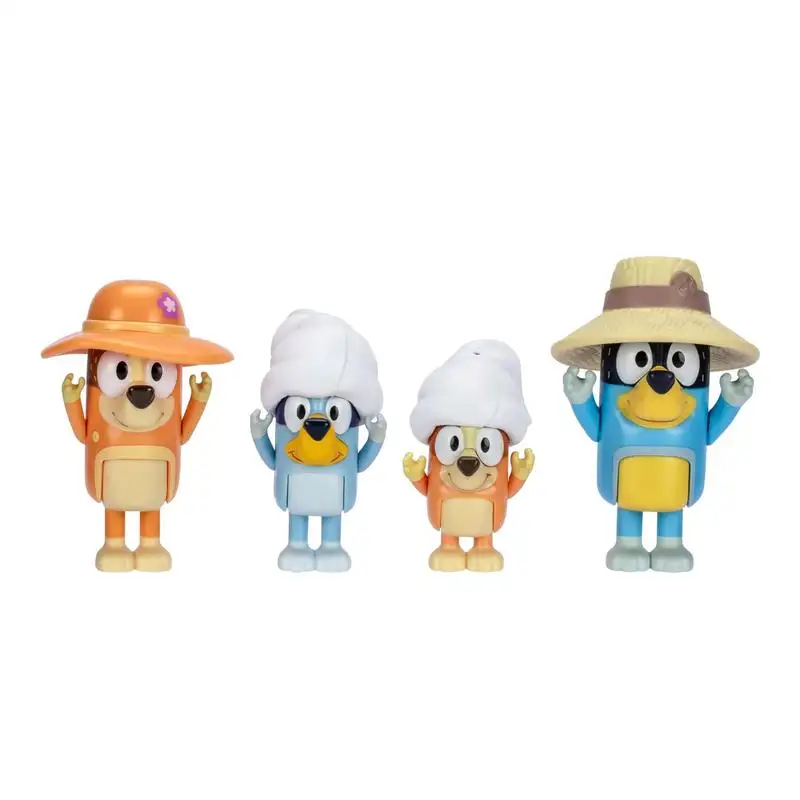 Moose Bluey 17653 Set Figura X 4 S11 Surtido