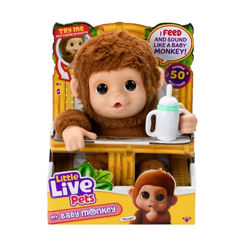 Moose Little Live Pets 26558 Bebé Mono