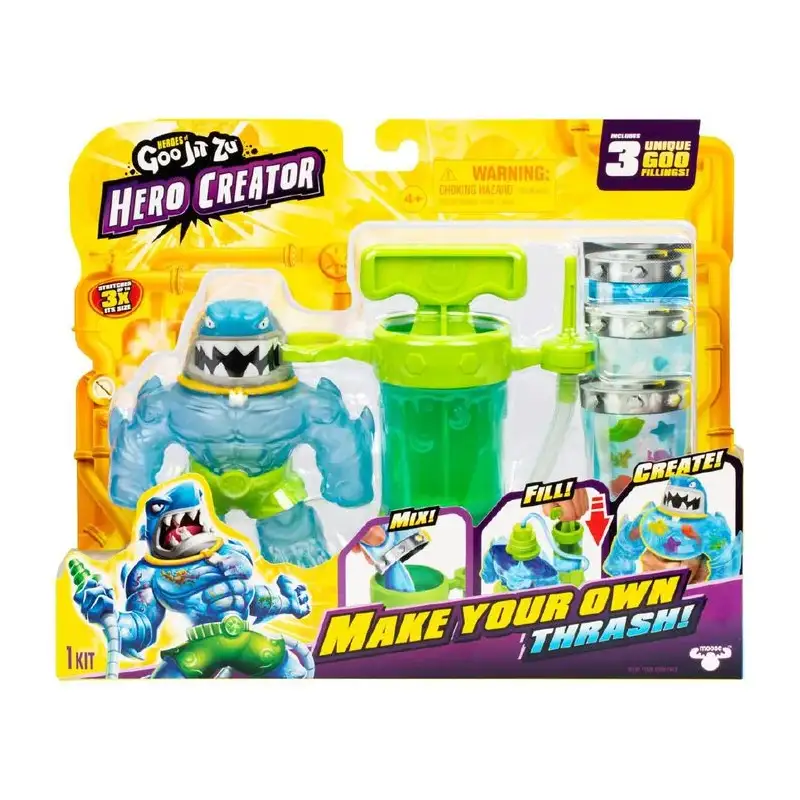 Moose Goo Jit Zu 42784 Set Creador Héroe X 1 Surtido