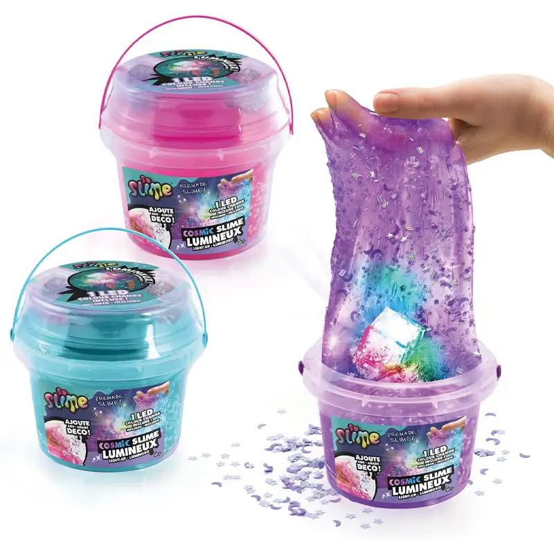 Canal Toys Diy Ssc 217 So Slime Cubo Cósmico Iluminado