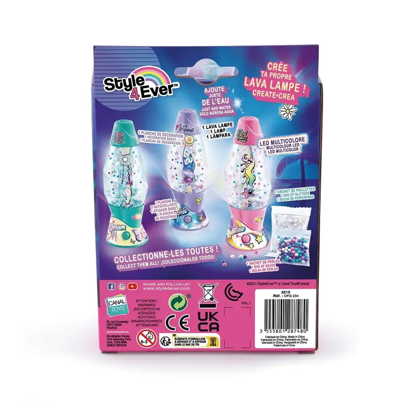 Canal Toys Diy Ofg 234 Style 4 Ever Mini Lámpara De Lava