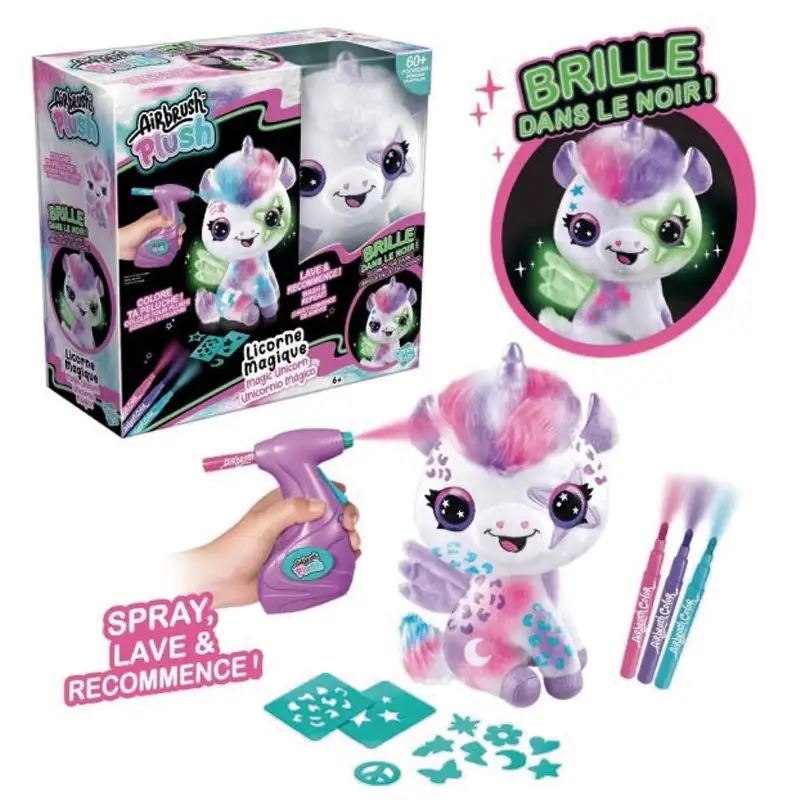 Canal Toys Diy Ofg 274 Style 4 Ever Peluche Aerógrafo Unicornio Mágico