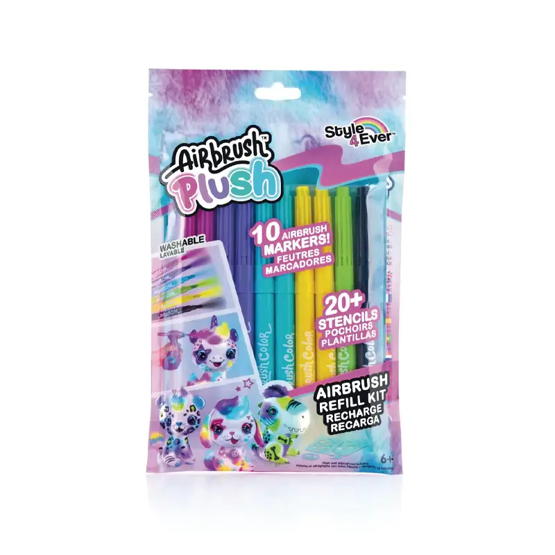 Canal Toys Diy Ofg 256 Rotuladores Aerógrafo P/ Peluche Kit 10 Uni